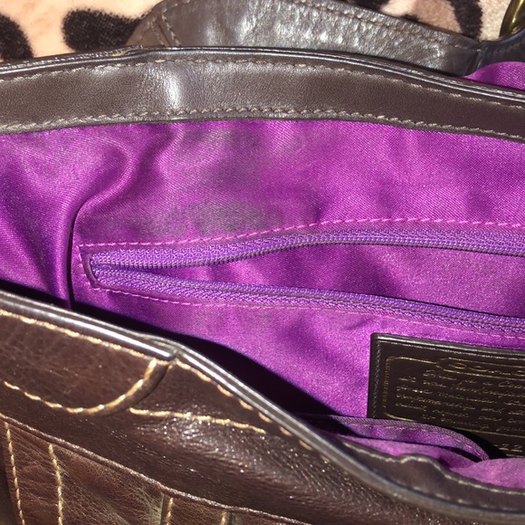 COACH leather hobo/shoulder bag - Picture 8 of 10